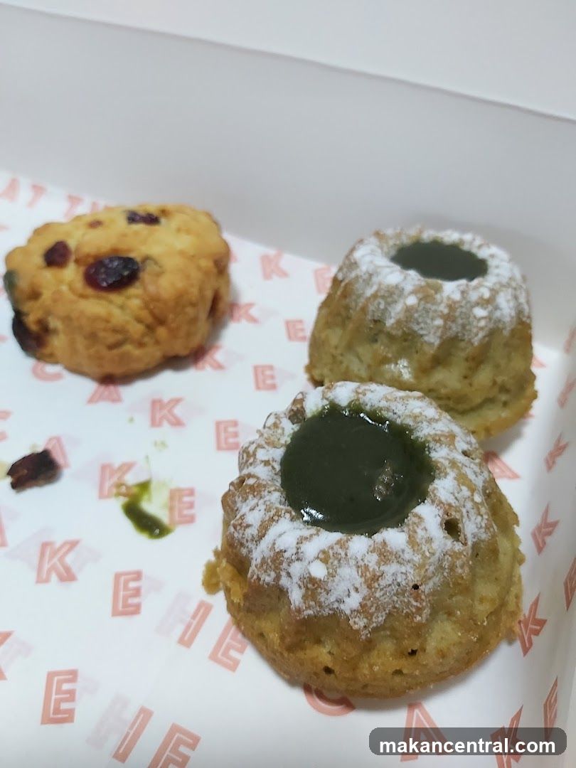 Mini Bundt Cakes and Scone