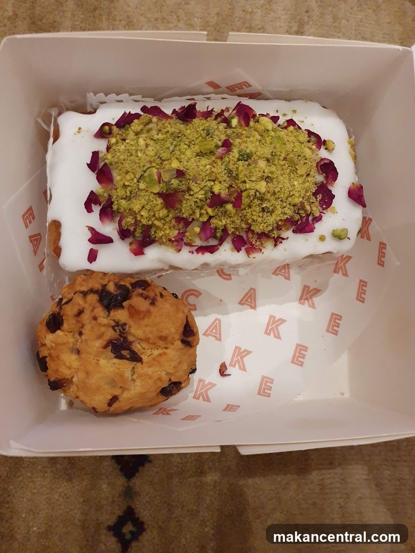 Cake and Scone in a Box
