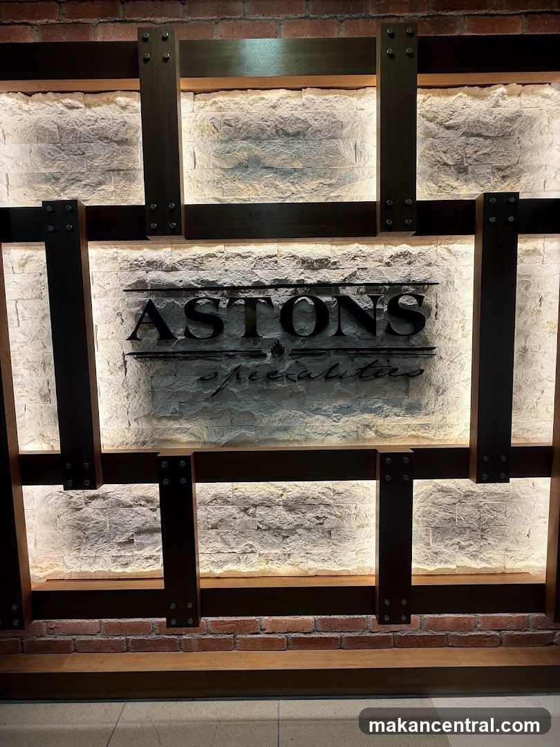 Aston's Specialties Sign