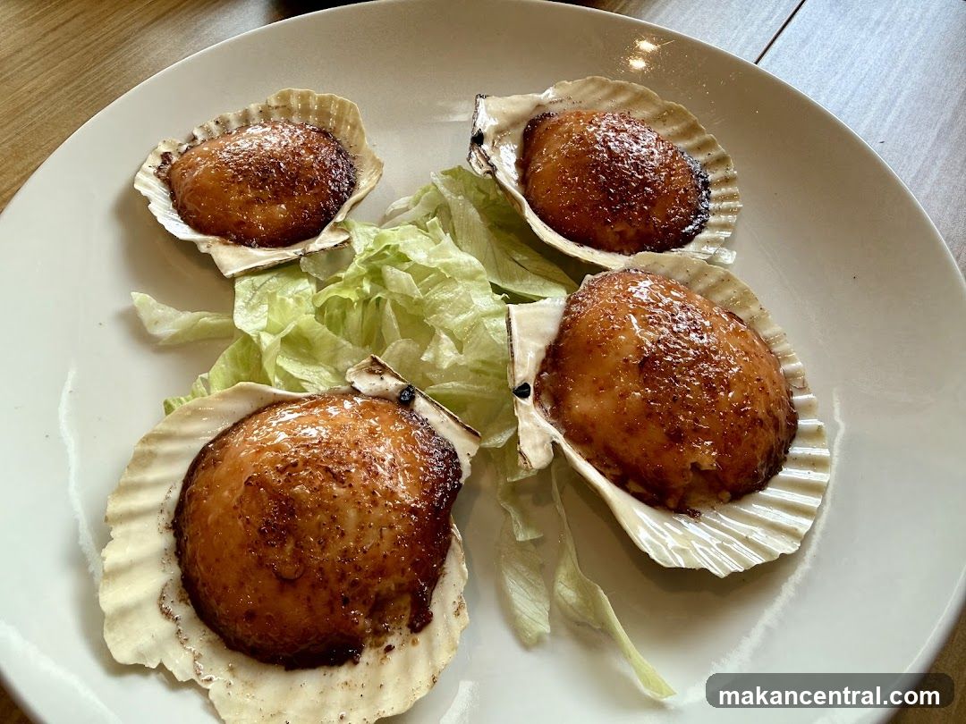 Scallops on a Plate