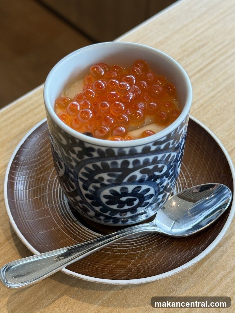 Chawanmushi with Ikura