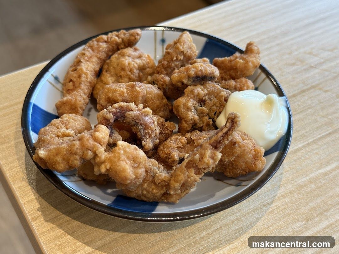 Fried Calamari with Mayonnaise
