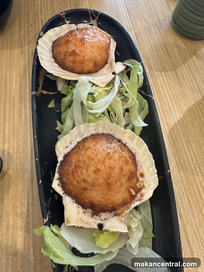 Scallops on a Bed of Lettuce