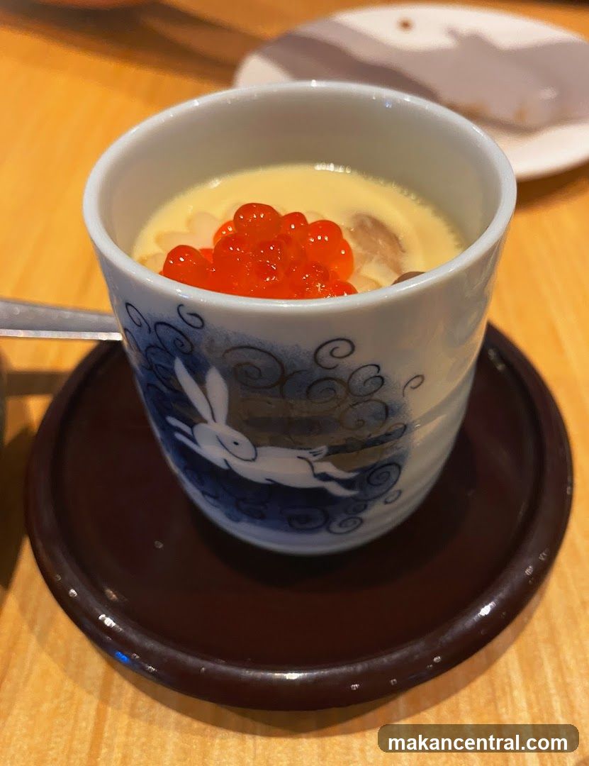 Chawanmushi with Ikura
