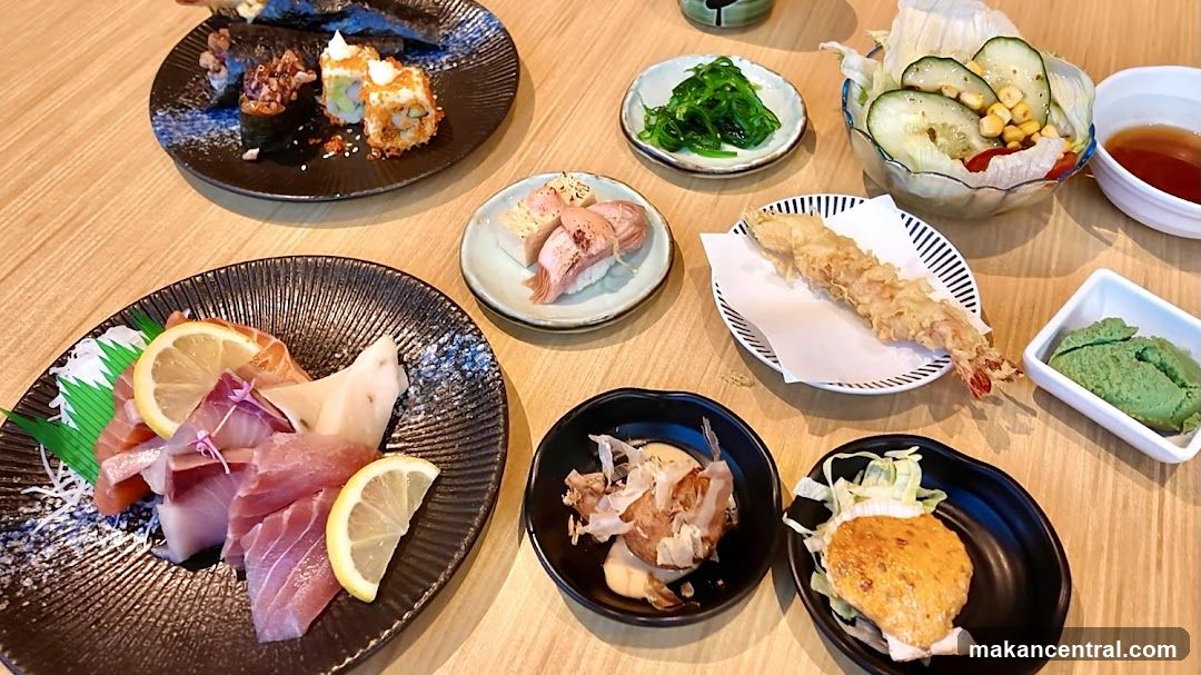 Assortment of Japanese Dishes