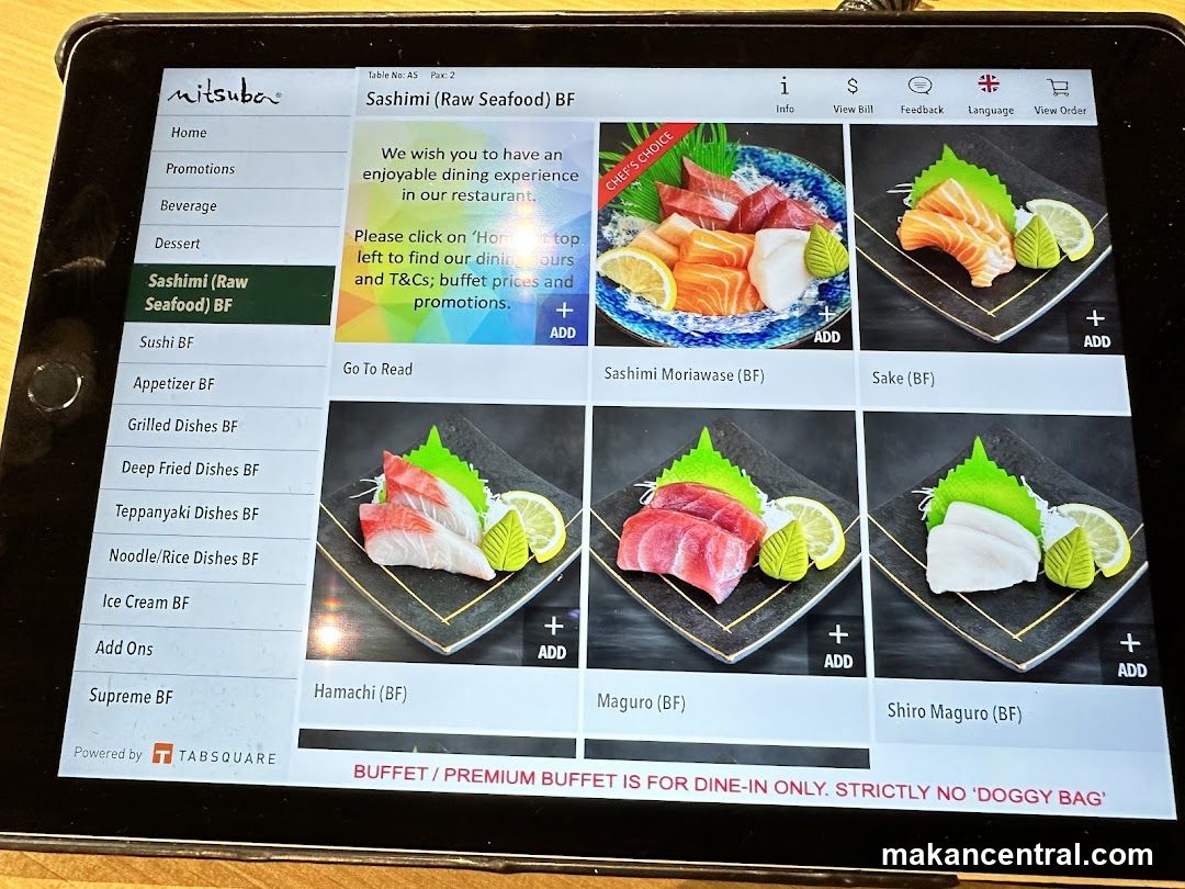 Mitsuba - Sashimi (Raw Seafood) BF