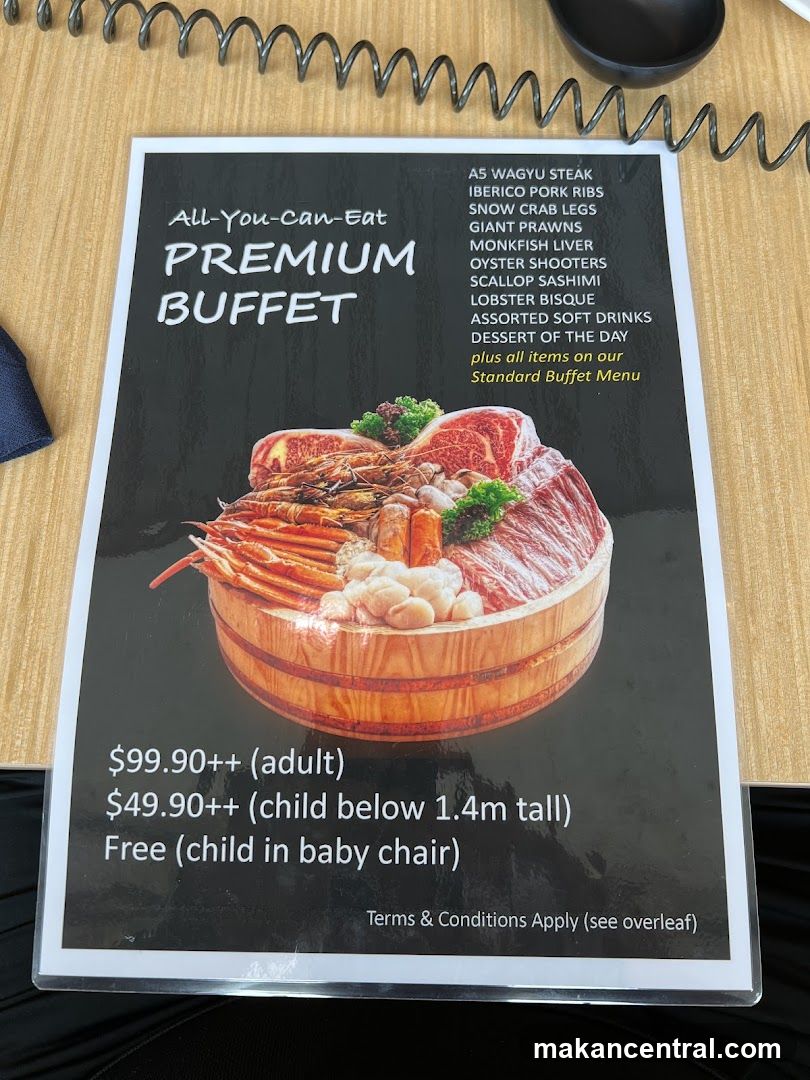 Premium Buffet Menu