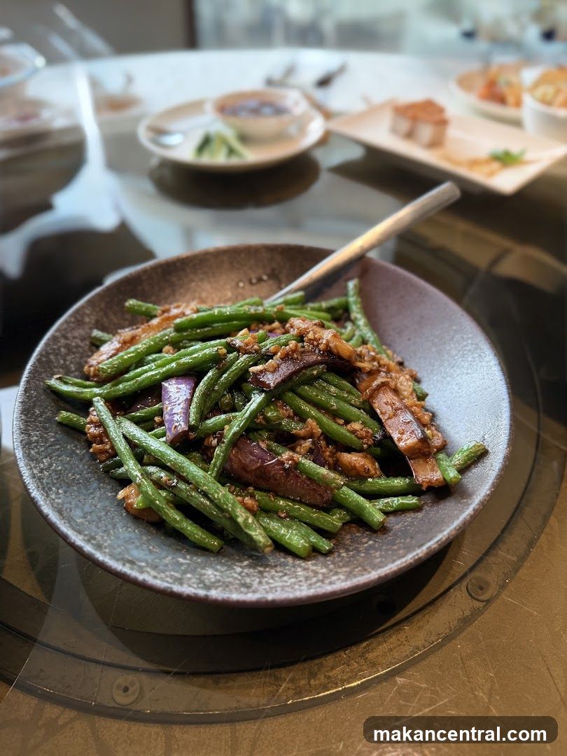 Stir-fried Green Beans with Eggplant