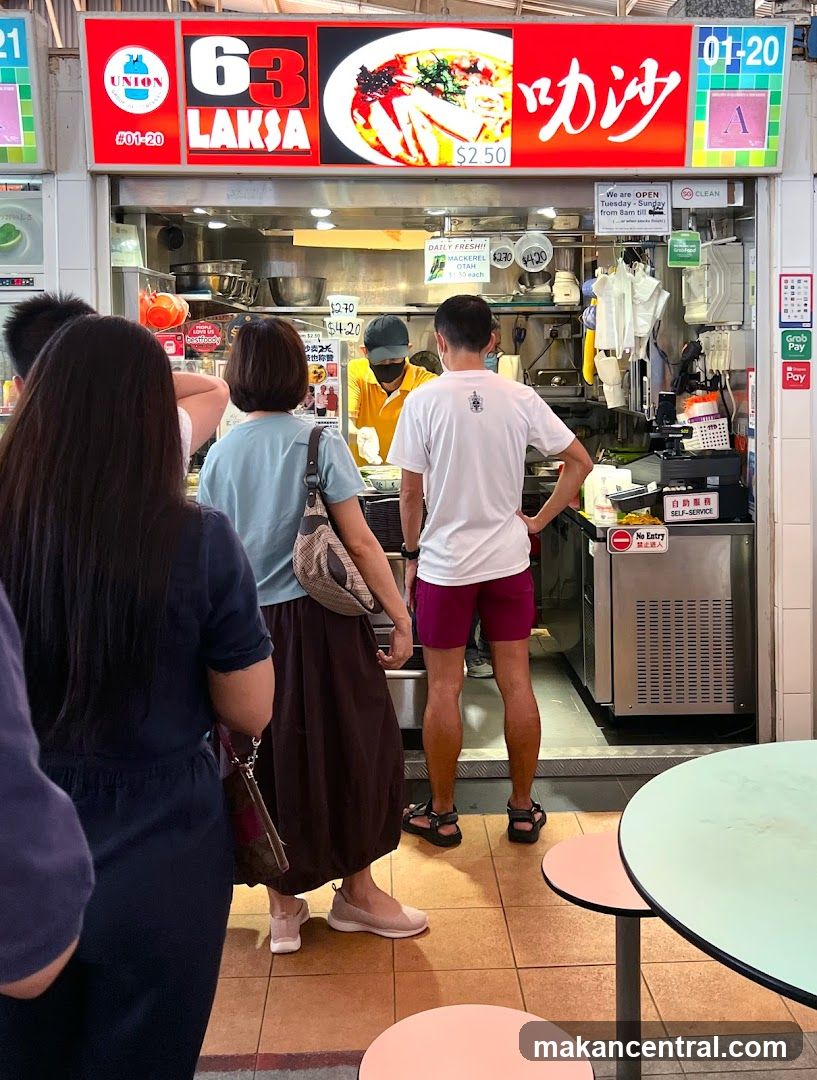 63 Laksa (#01-20 Ghim Moh Mkt)