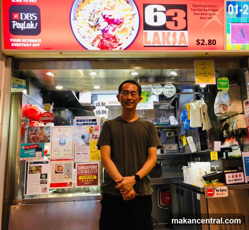 63 Laksa (#01-20 Ghim Moh Mkt)