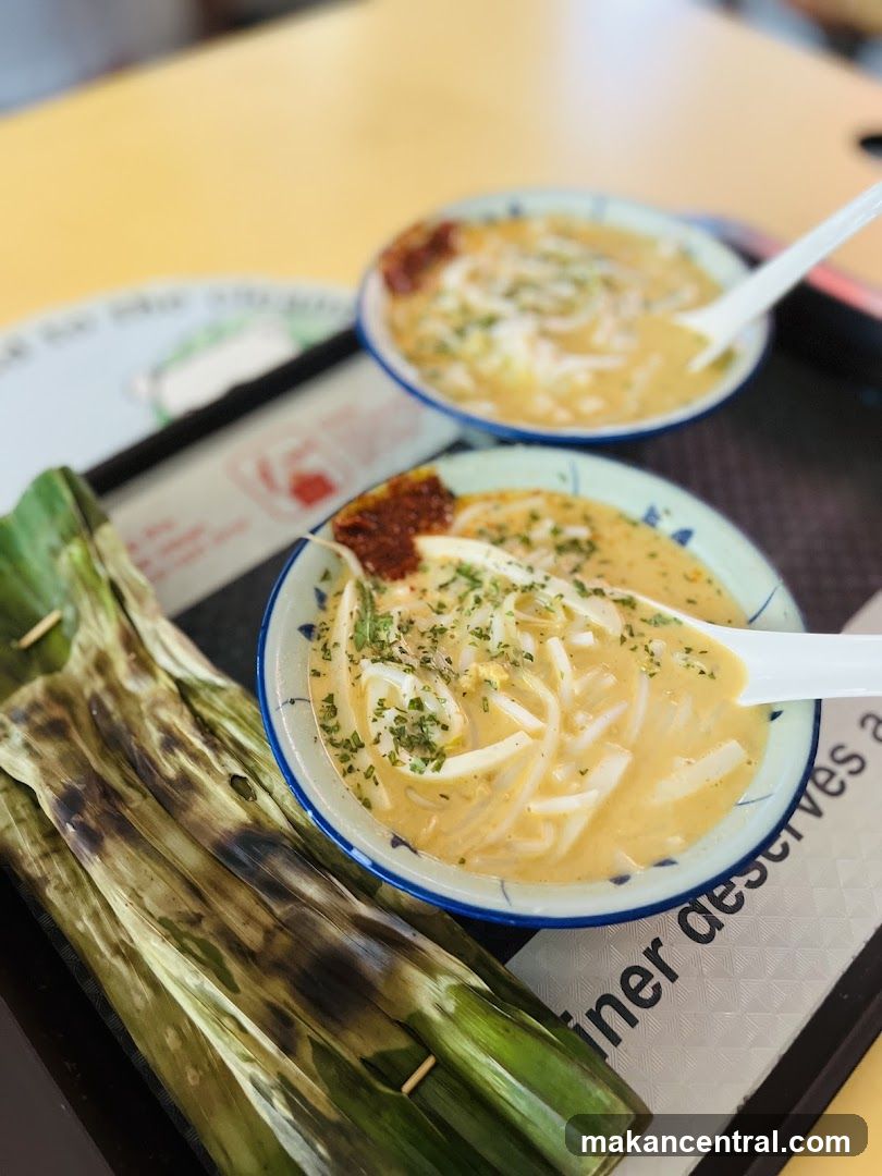Laksa and Otak-Otak