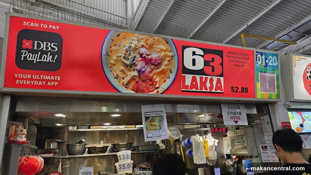 Laksa Stall Signage