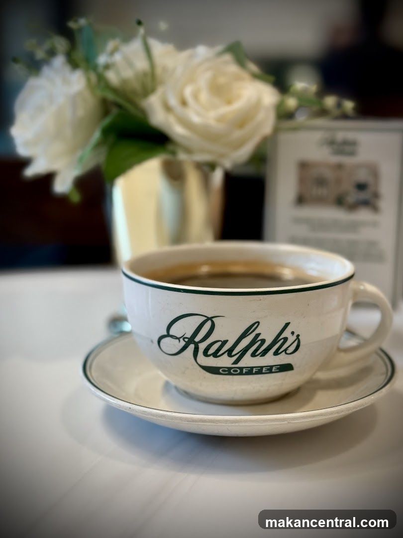 Coffee Cup with Flowers