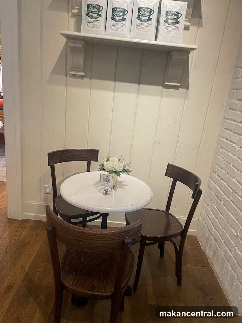Coffee Shop Seating Area