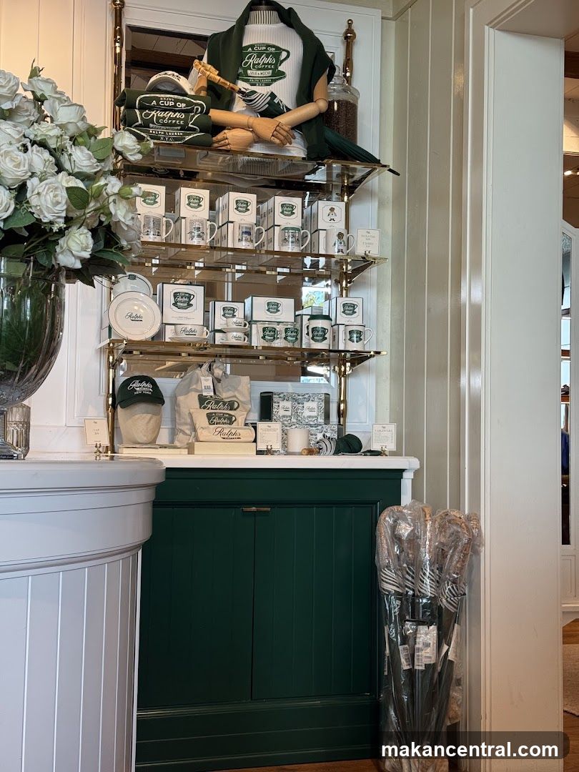 Ralph's Coffee Merchandise Display