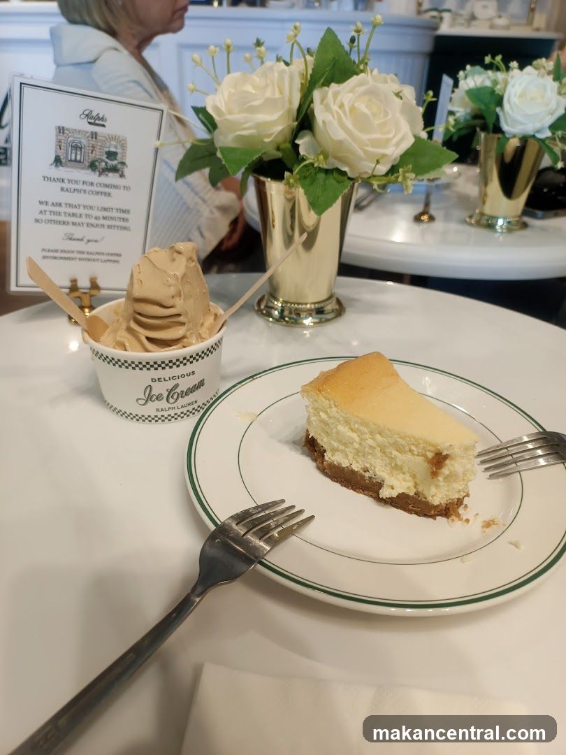 Dessert at Ralph's Coffee