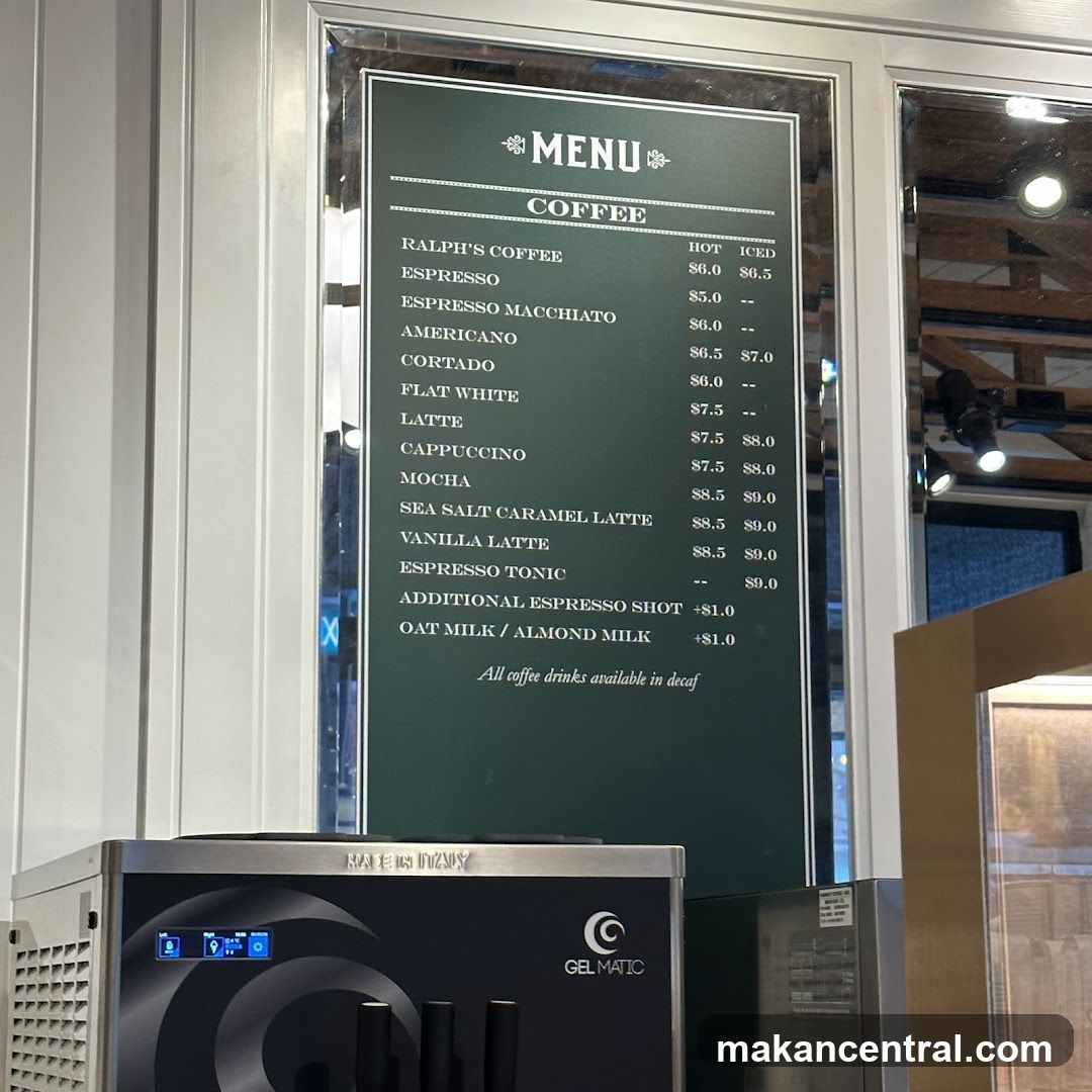 Coffee Menu