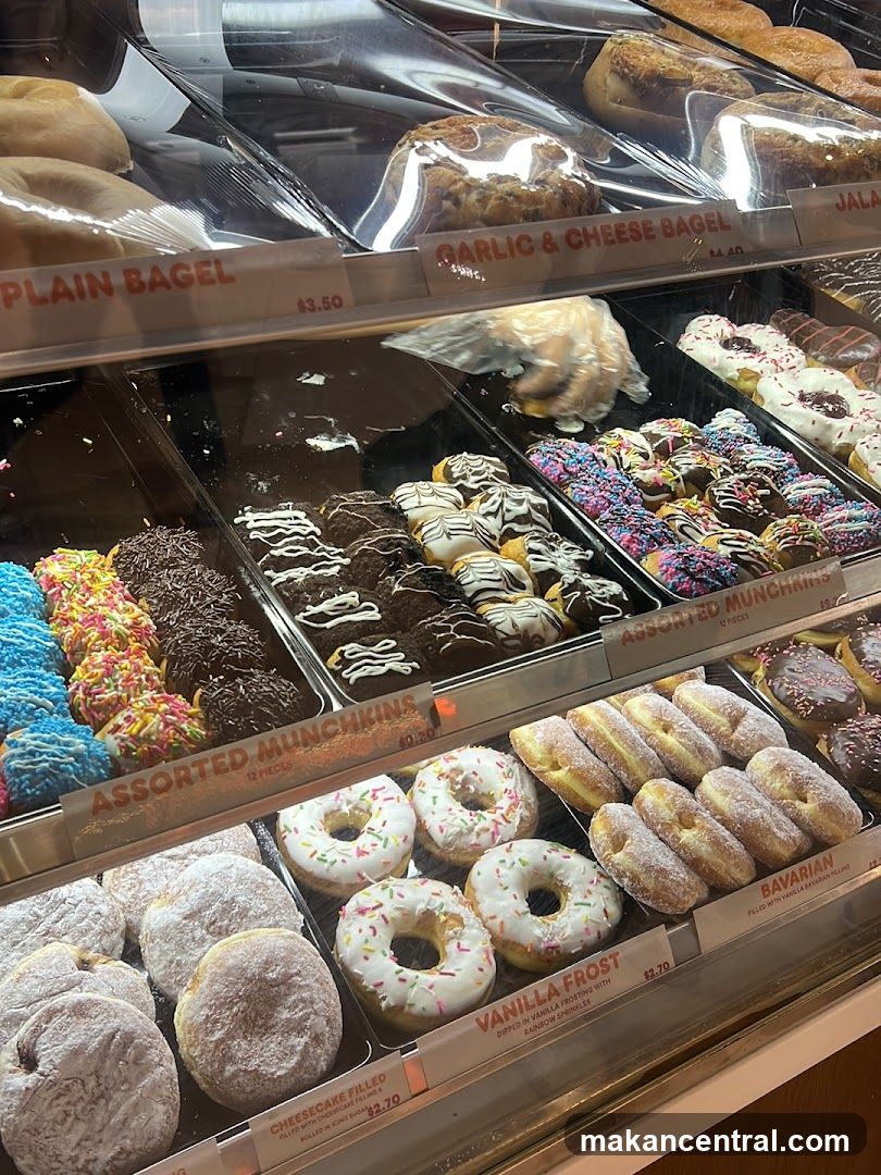 Donuts and Bagels Display