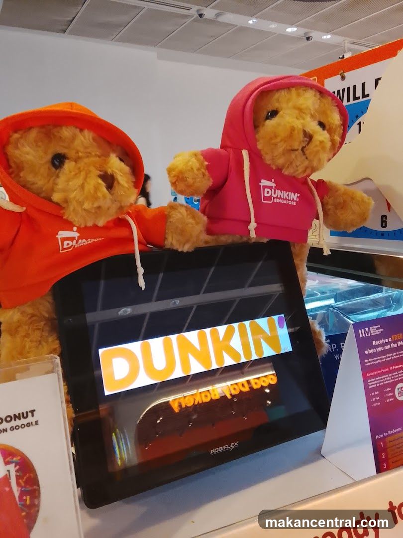 Dunkin' promotional display