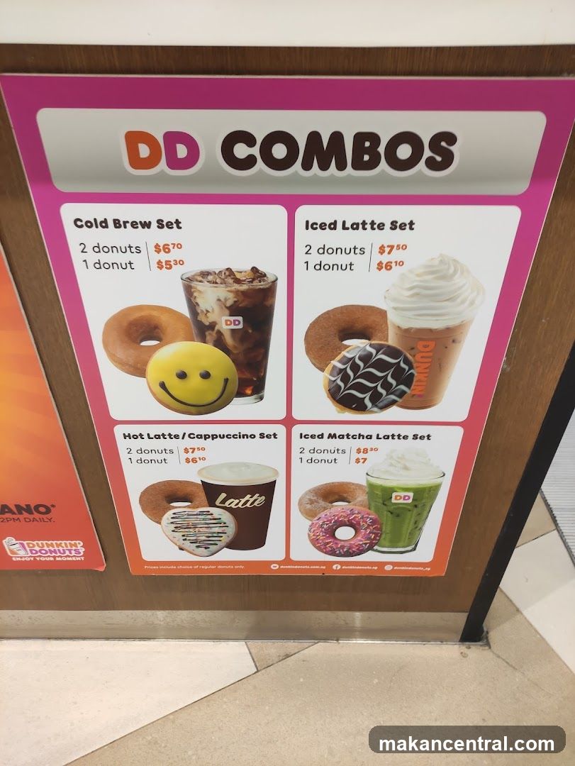 DD Combos Menu