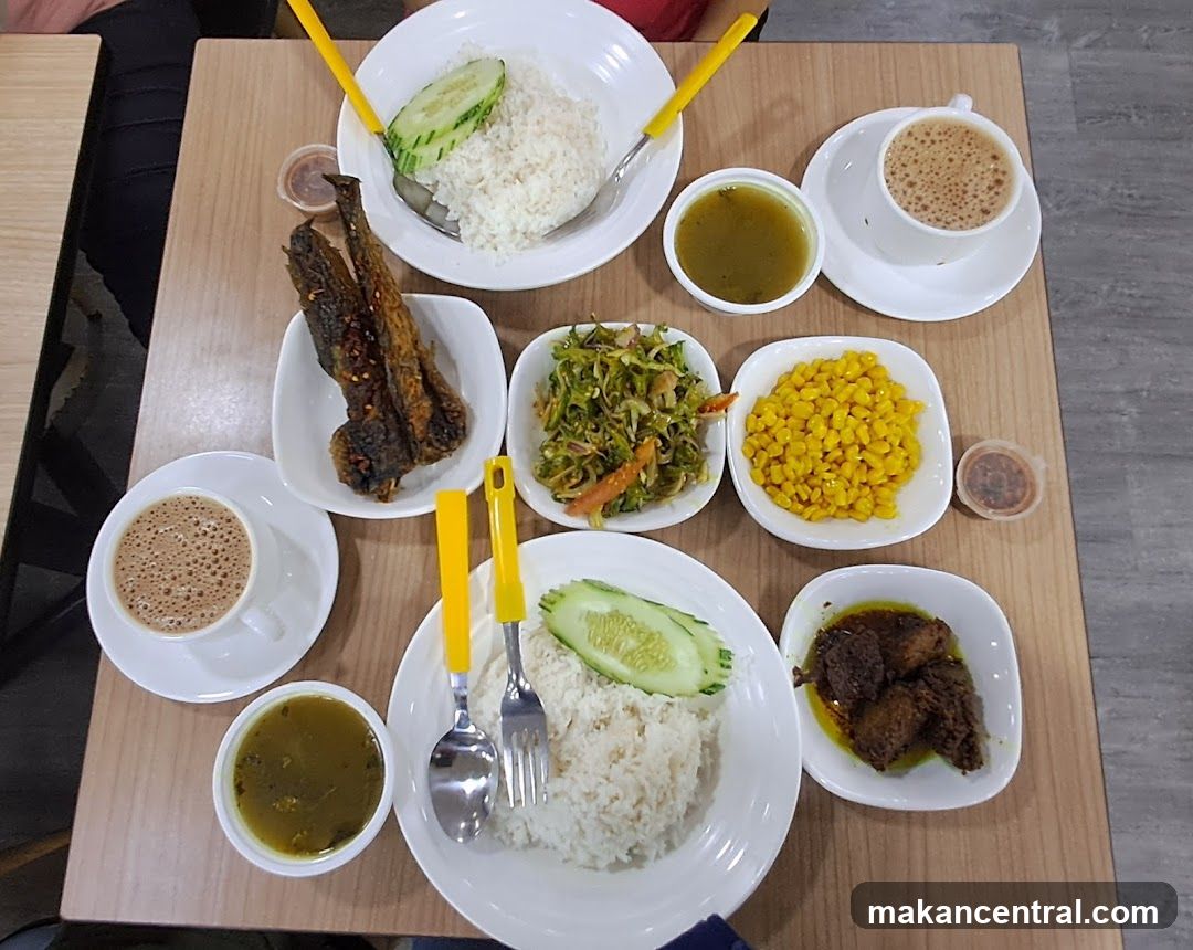 Malaysian Food Spread