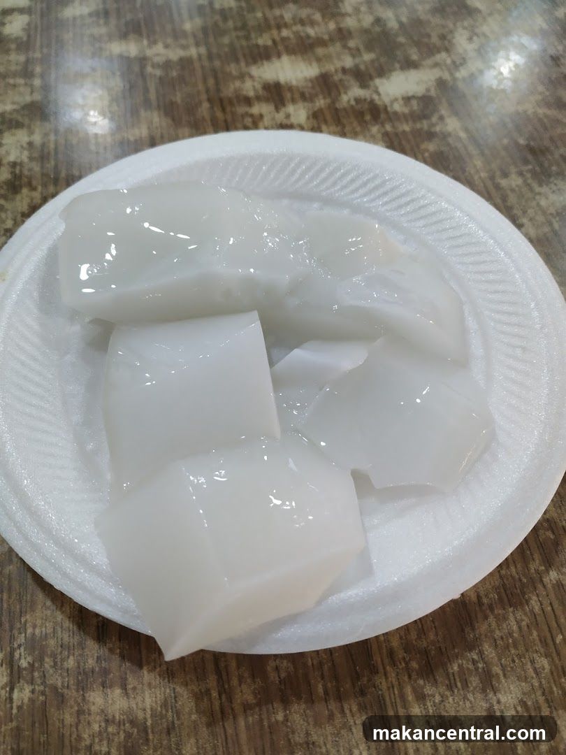 White Jelly Dessert