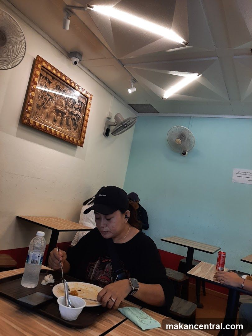 Diners at a restaurant