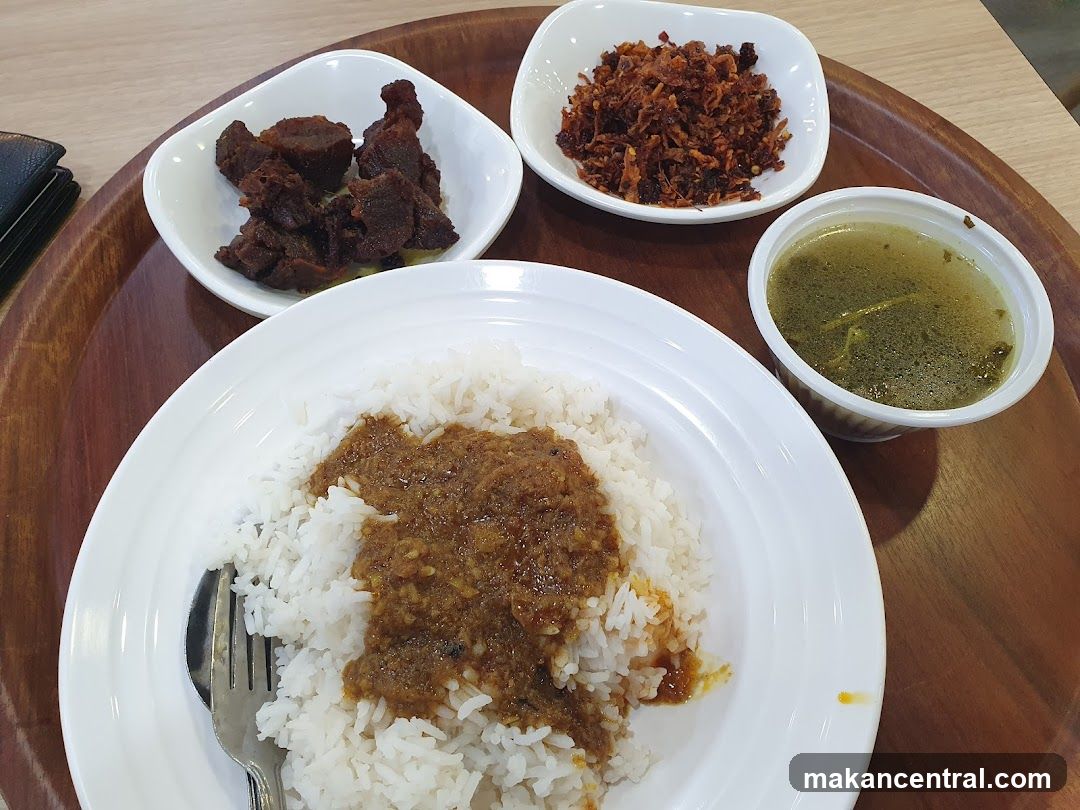 Rice with Beef and Soup