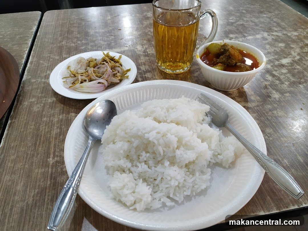Meal with Rice and Curry