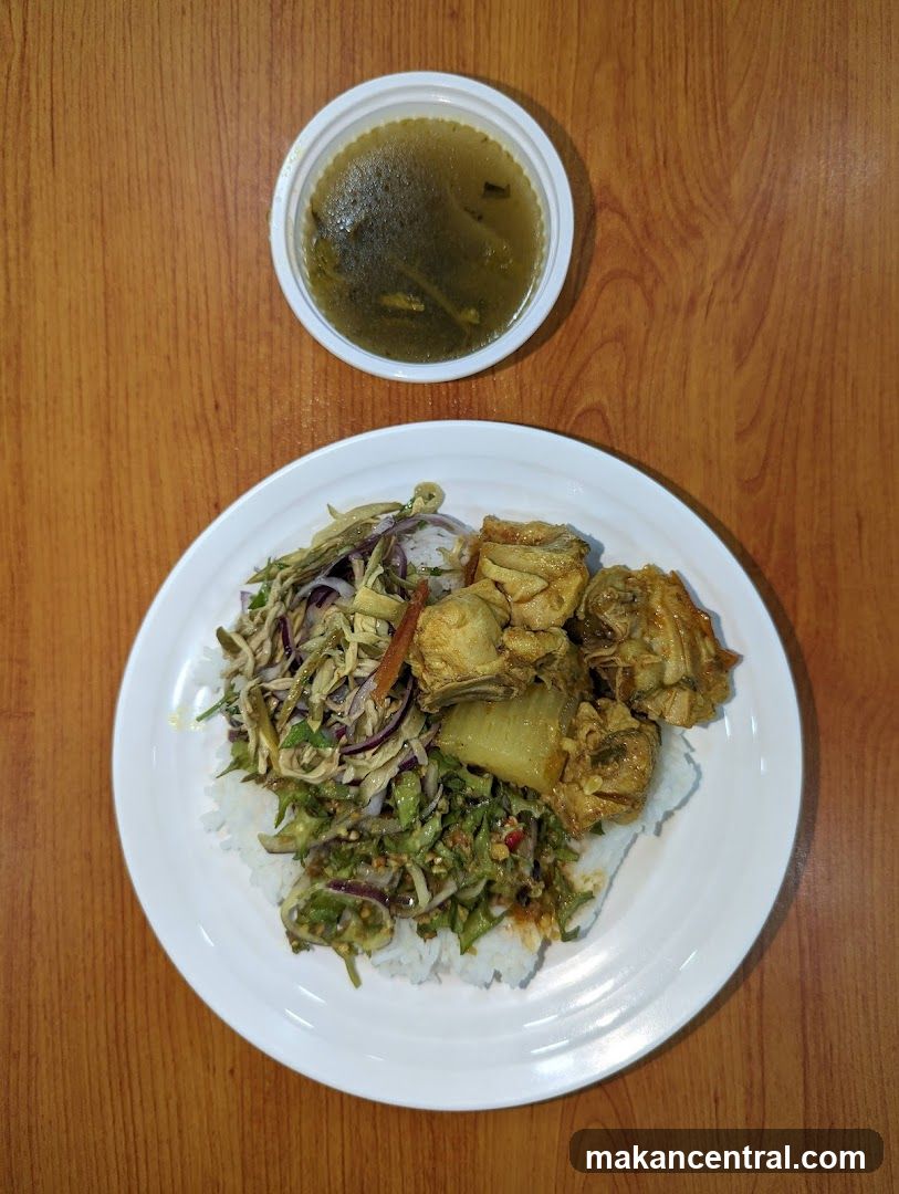 Chicken and Vegetable Dish with Rice