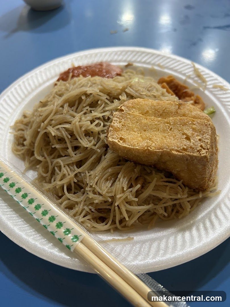Noodles with Fried Tofu