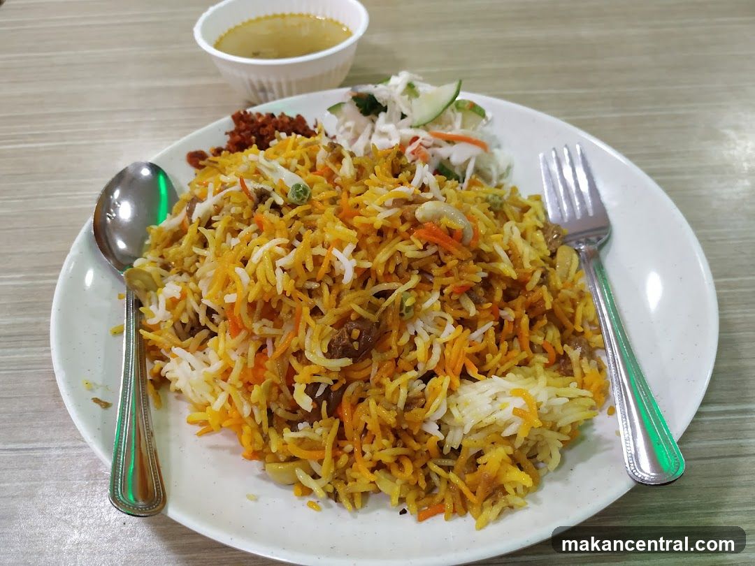 Biryani with Side Dishes