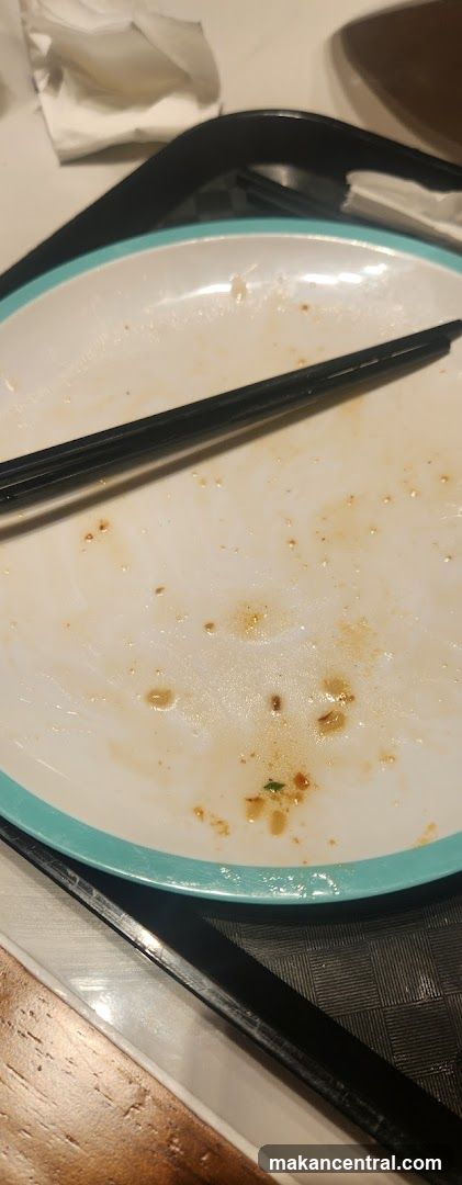 Dirty Plate with Chopsticks
