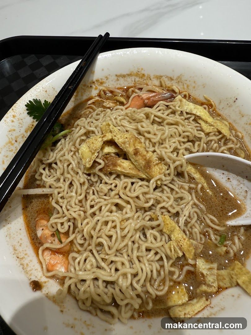 Noodle Soup with Shrimp