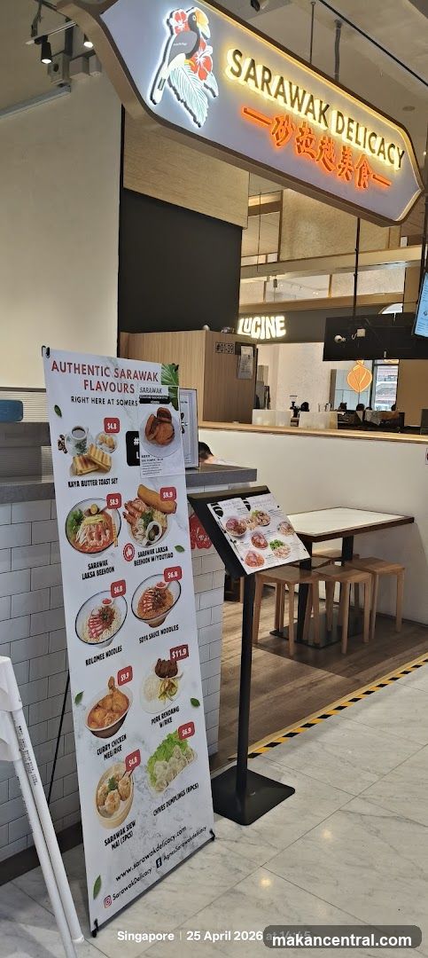 Sarawak Delicacy Menu Banner