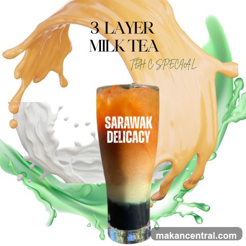 3 Layer Milk Tea
