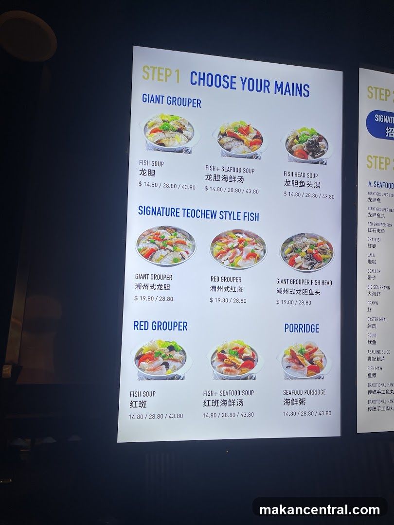 Step 1 Choose Your Mains
