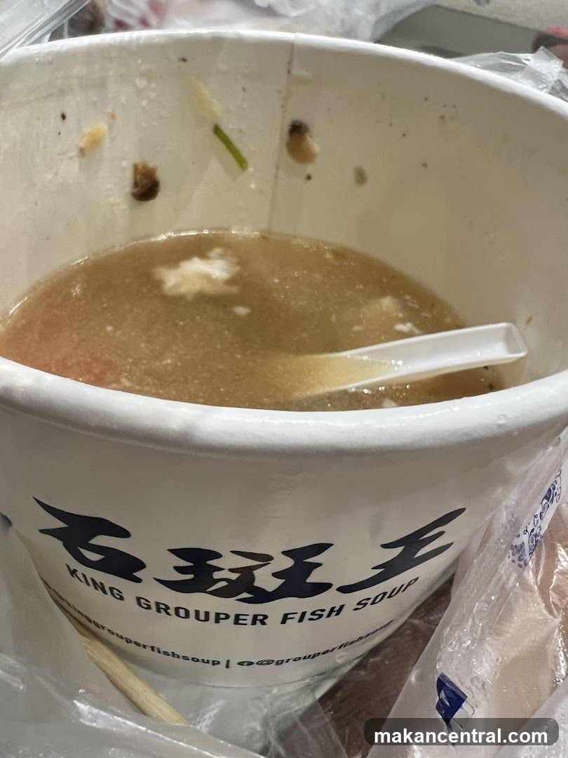 King Grouper Fish Soup Container