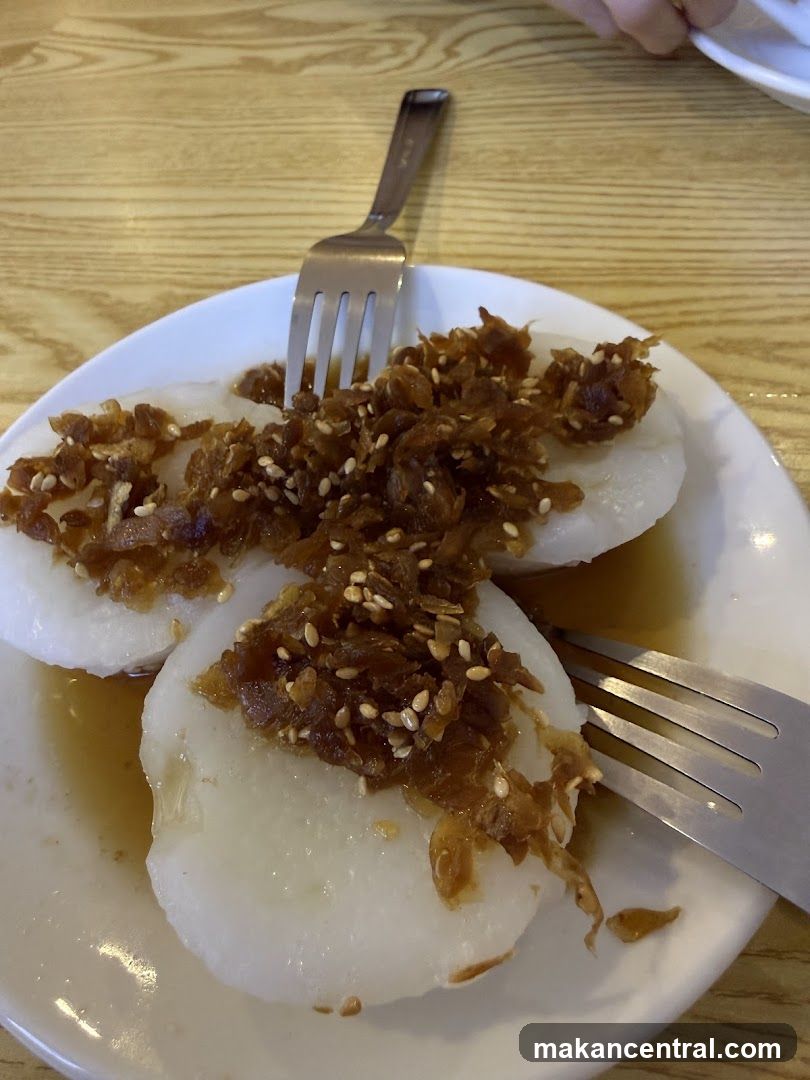 White Cakes with Toppings