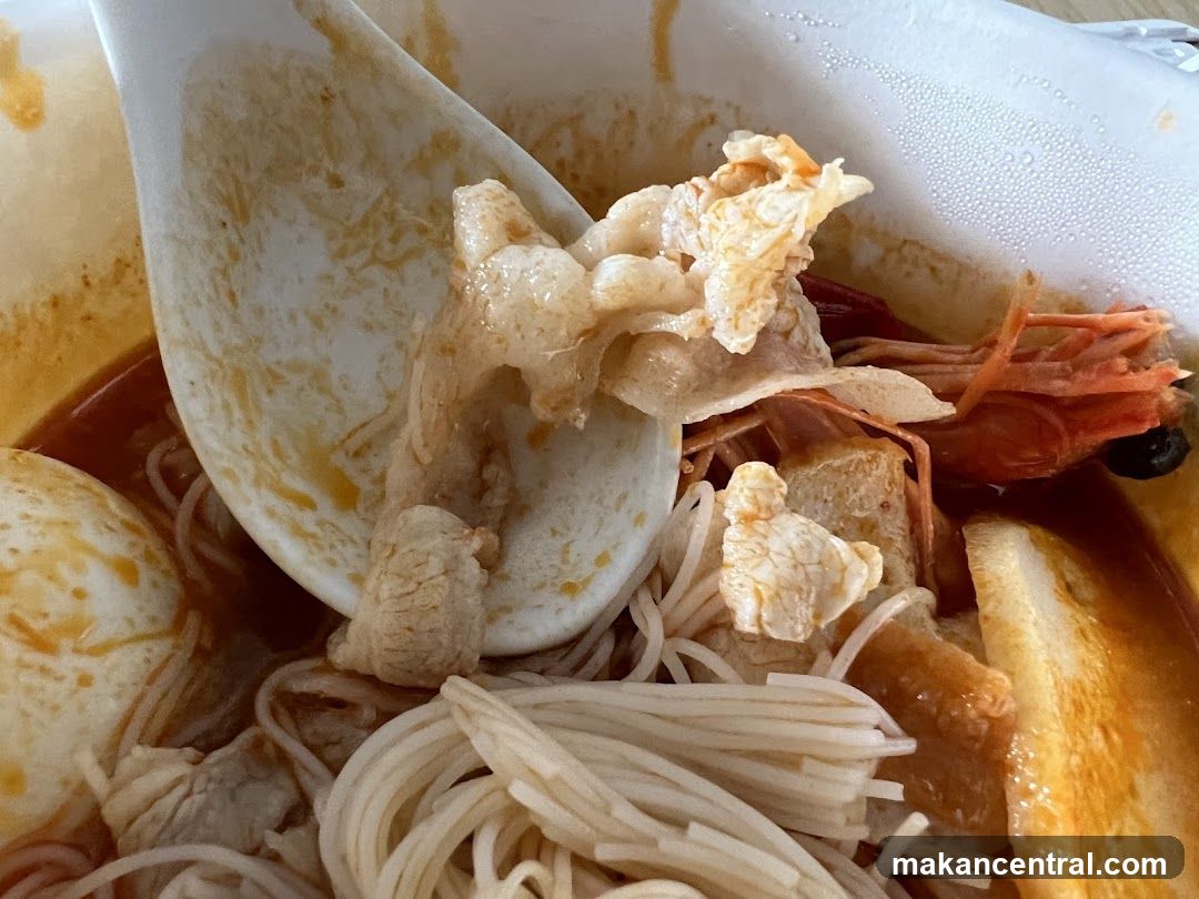 Noodle Soup with Shrimp and Egg