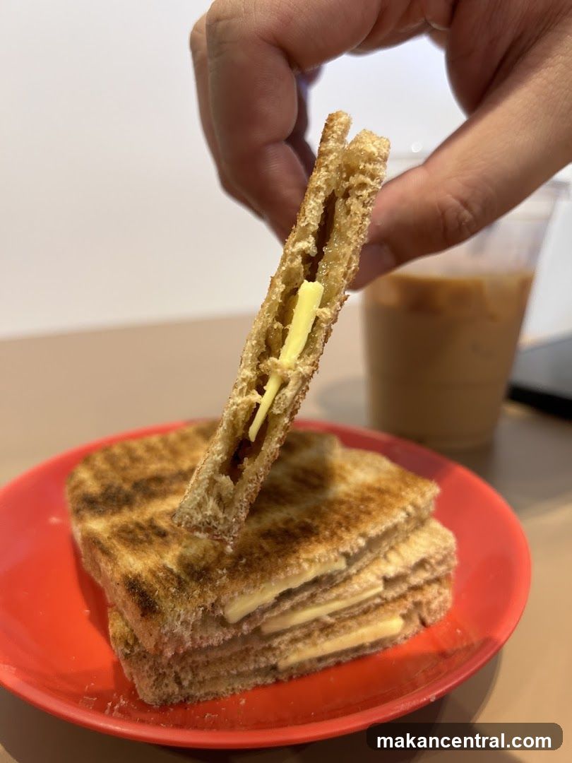 Toast with Butter and Drink