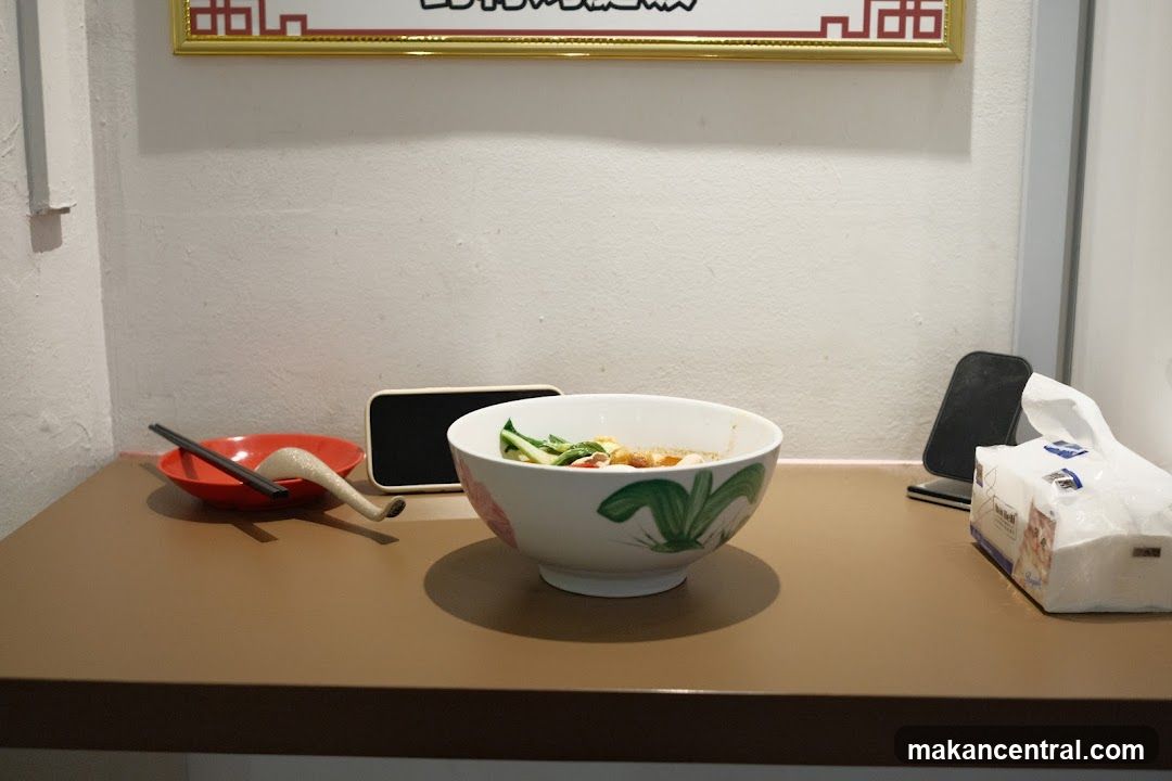 Table Setting with Noodle Bowl