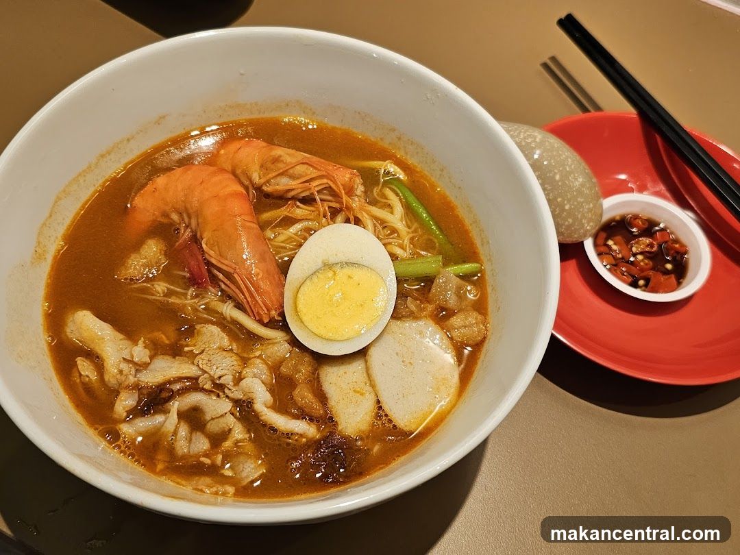 Noodle Soup with Shrimp