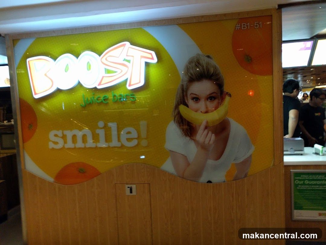 Boost Juice Bar Advertisement