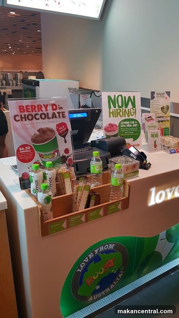 Boost Juice Counter