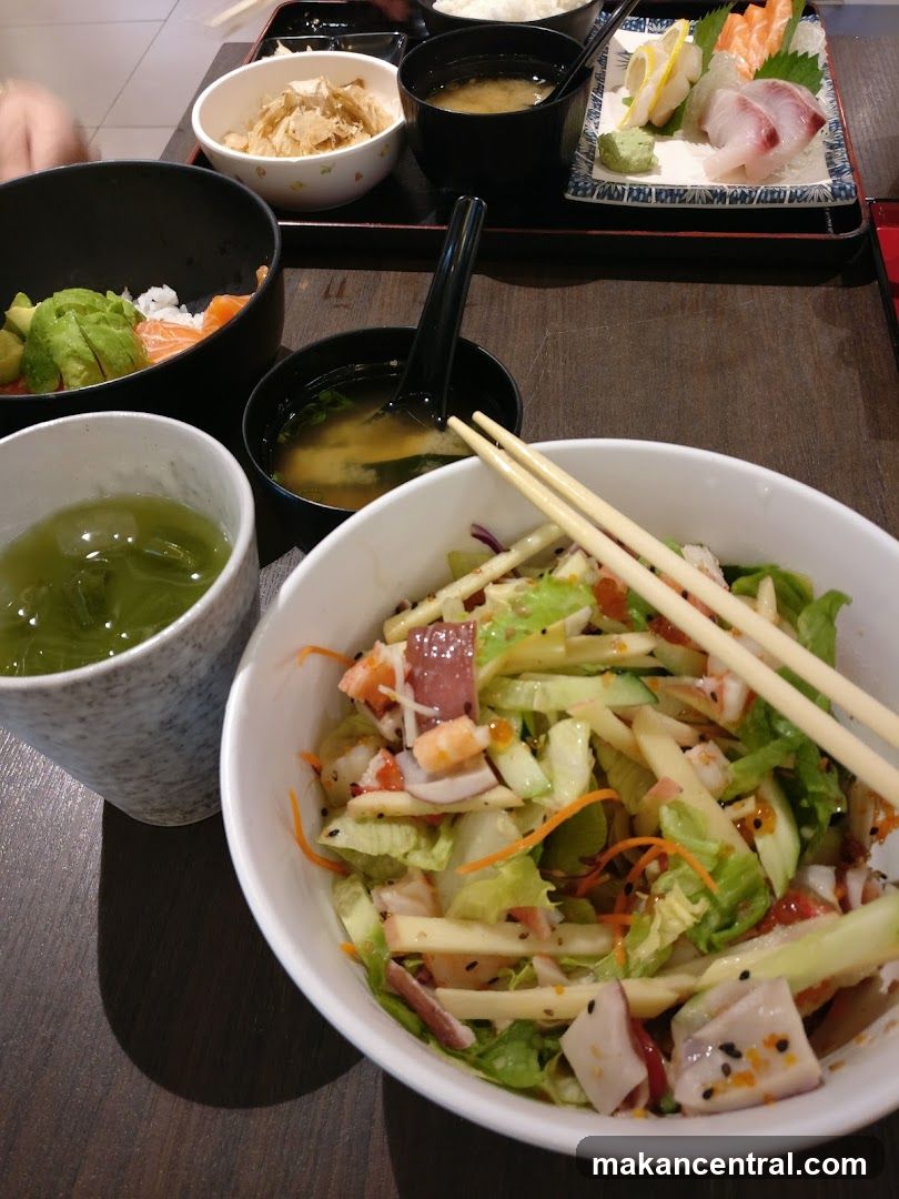 Japanese Food Spread