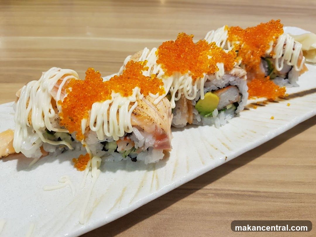 Salmon Sushi Rolls