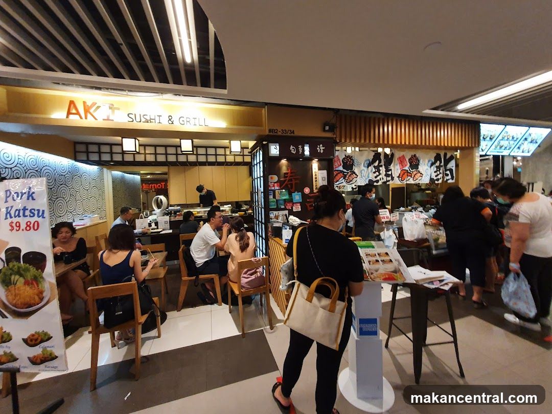 Aki Sushi & Grill Interior