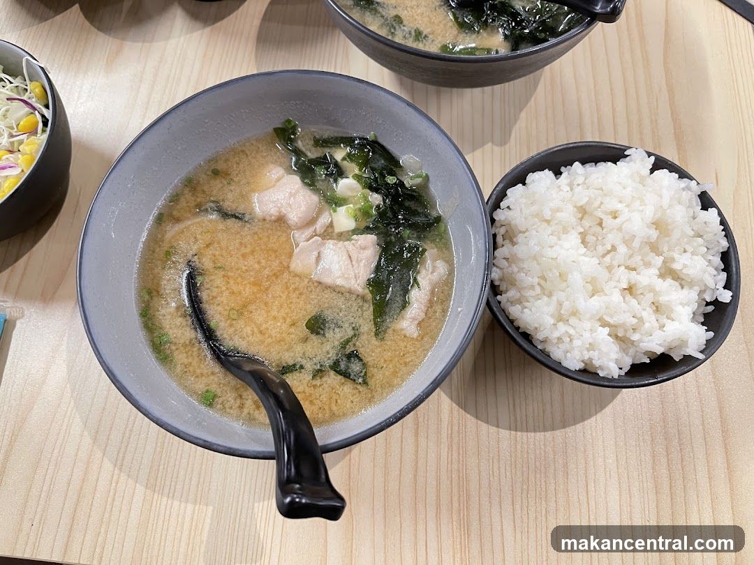 Miso Soup and Rice