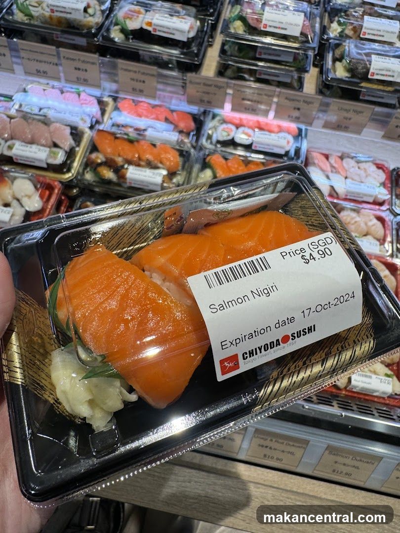 Salmon Nigiri Sushi